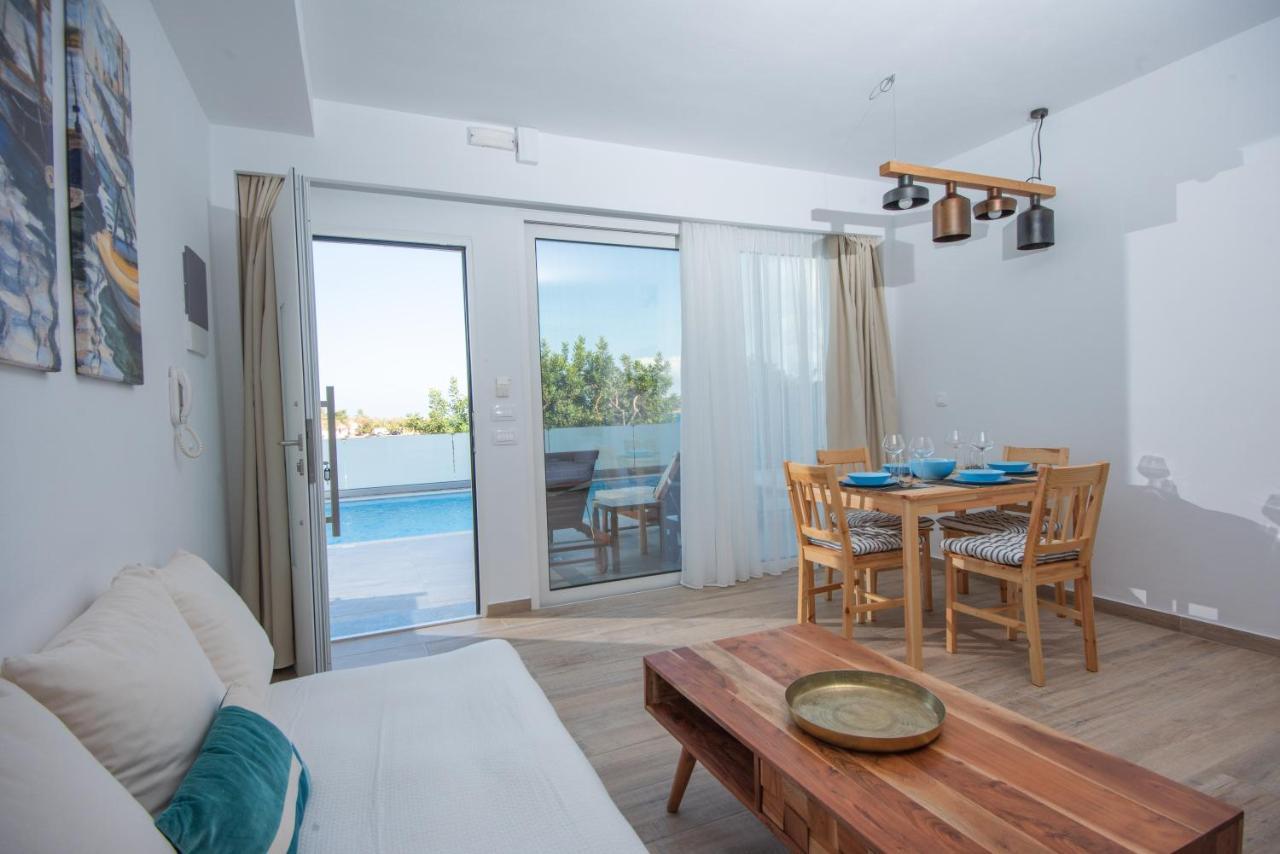 Ammos Lux Apartments Crete อายิโอสนิโกลาโอส ภายนอก รูปภาพ