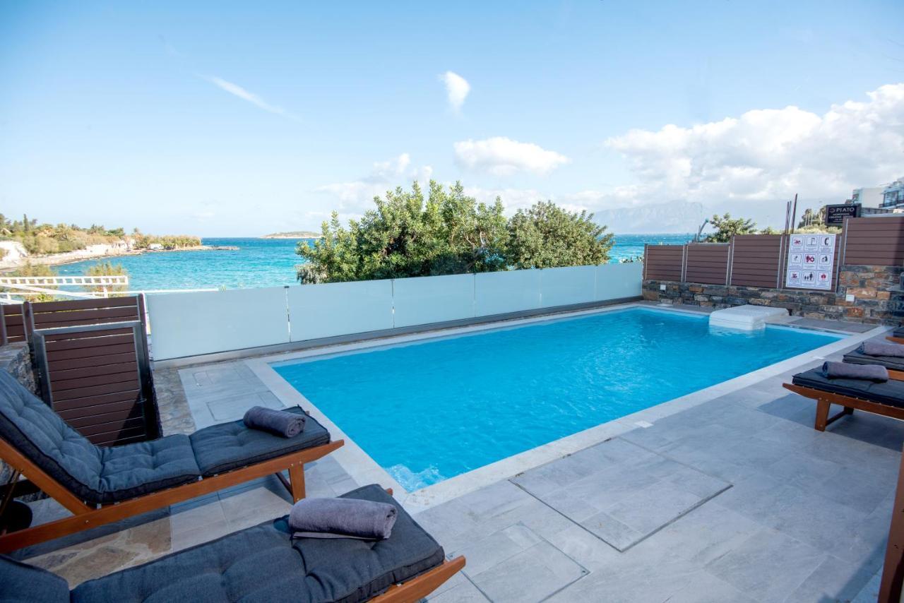 Ammos Lux Apartments Crete อายิโอสนิโกลาโอส ภายนอก รูปภาพ