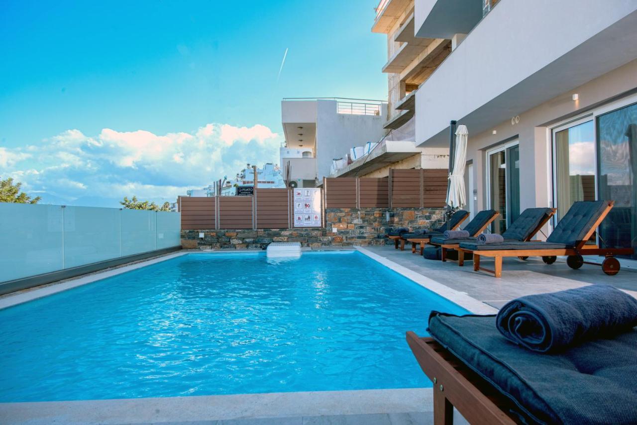 Ammos Lux Apartments Crete อายิโอสนิโกลาโอส ภายนอก รูปภาพ