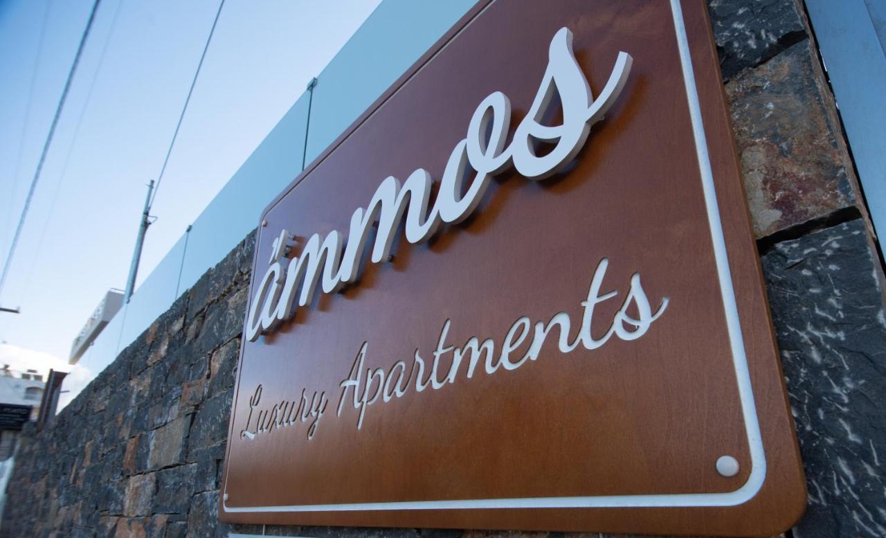 Ammos Lux Apartments Crete อายิโอสนิโกลาโอส ภายนอก รูปภาพ