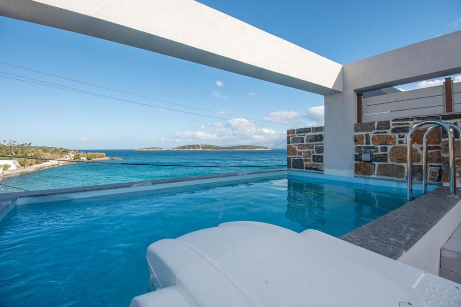 Ammos Lux Apartments Crete อายิโอสนิโกลาโอส ภายนอก รูปภาพ