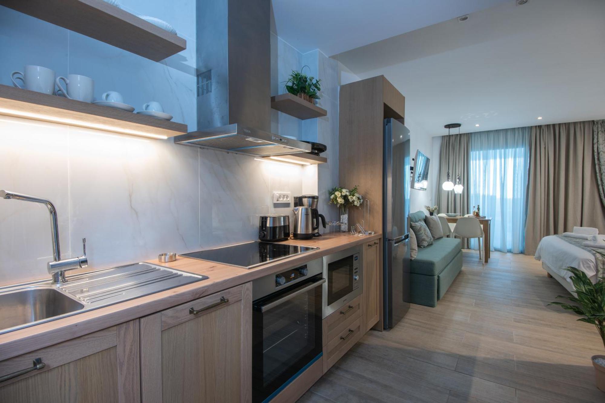 Ammos Lux Apartments Crete อายิโอสนิโกลาโอส ภายนอก รูปภาพ