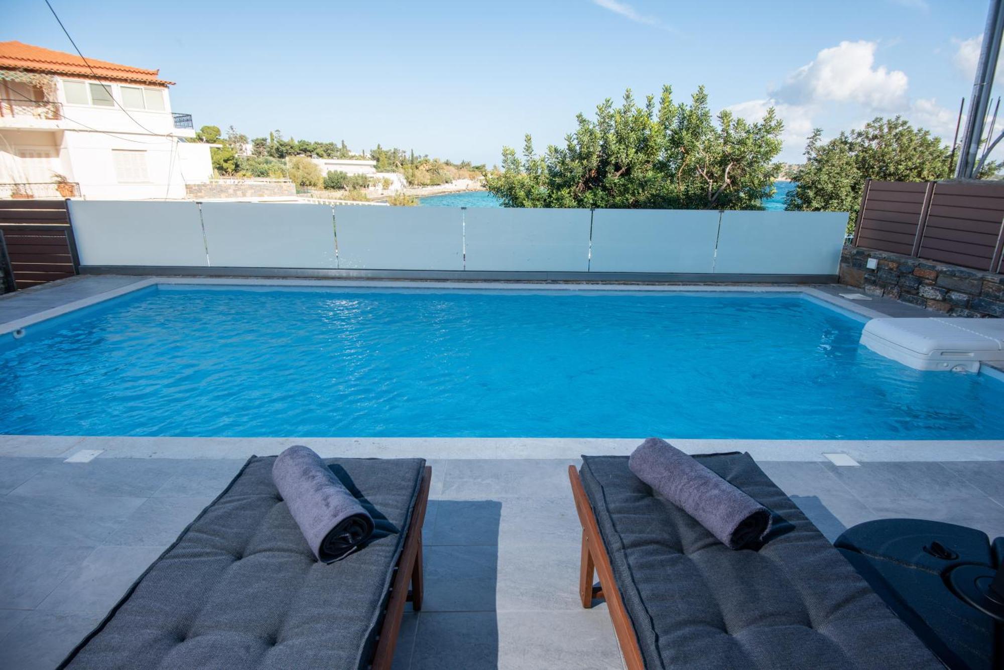 Ammos Lux Apartments Crete อายิโอสนิโกลาโอส ภายนอก รูปภาพ